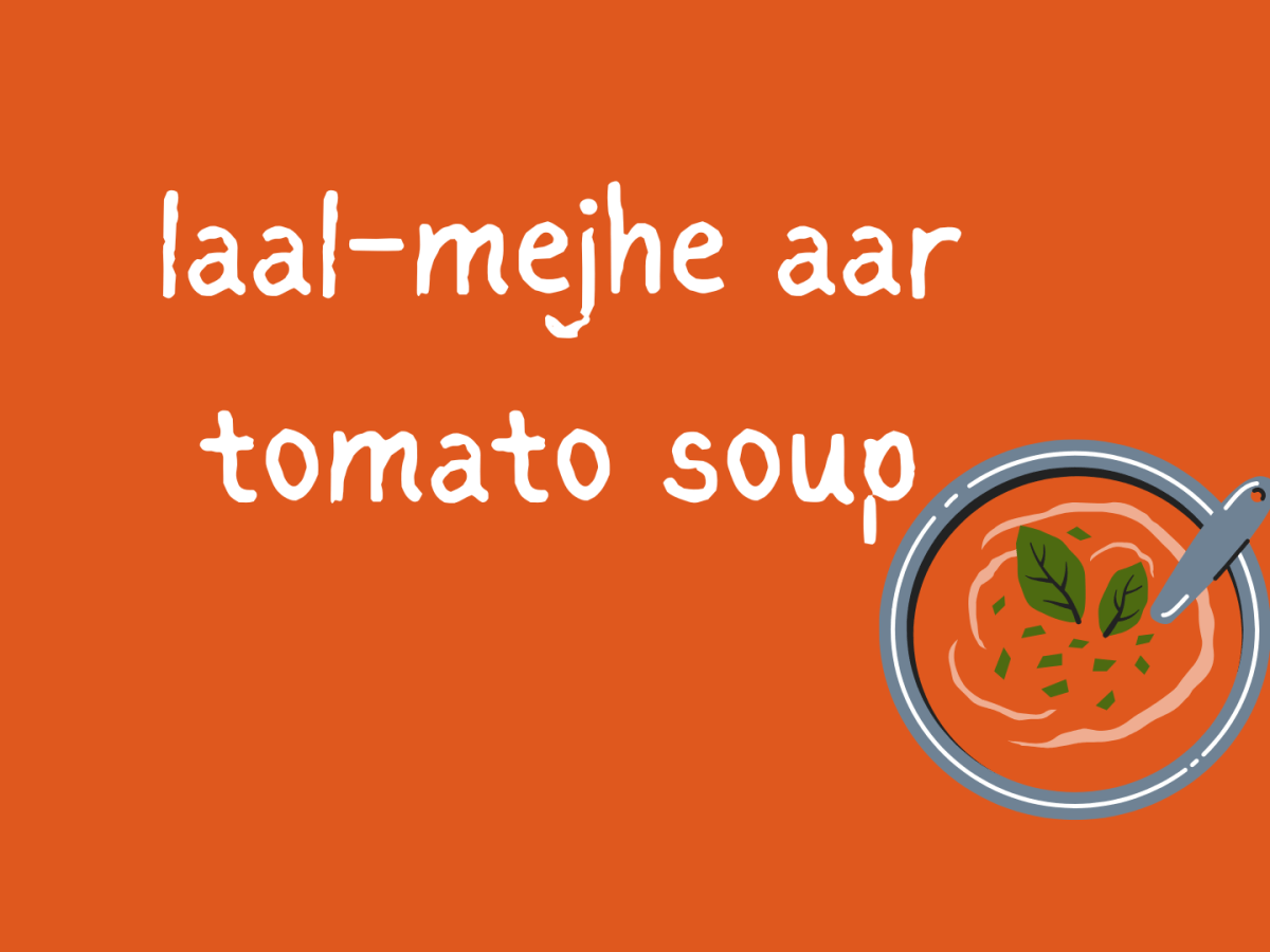 Laal mejhe aar tomato&nbsp;soup
